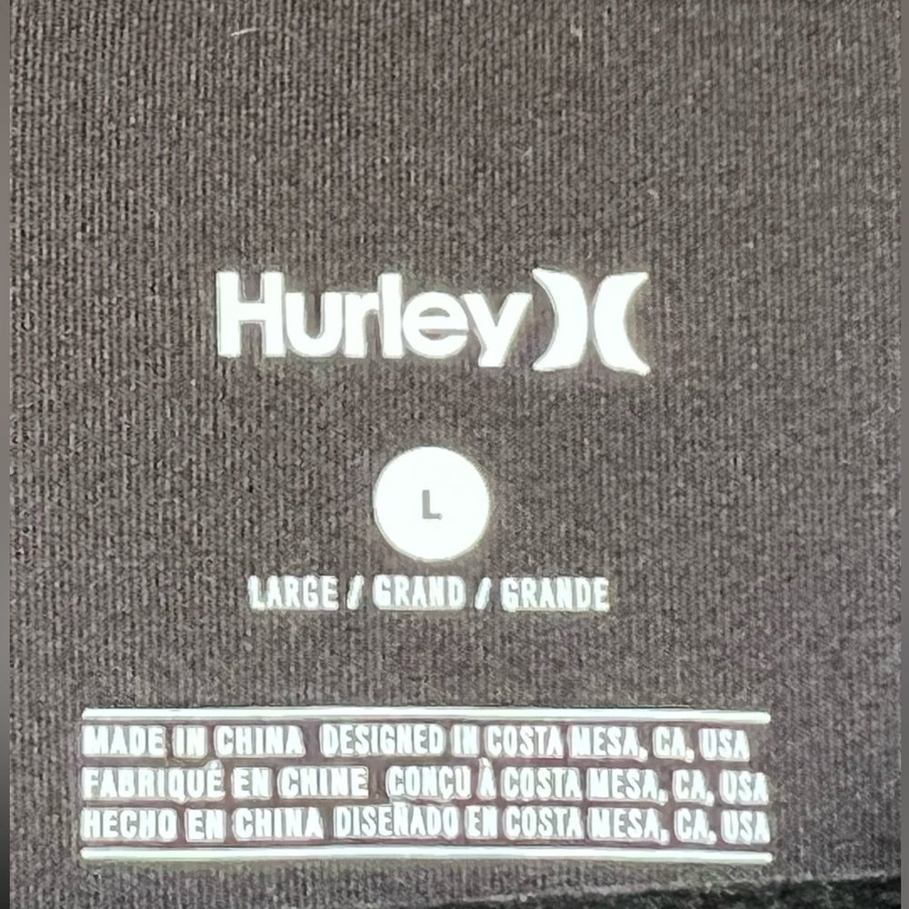 👙 🆕 Hurley rash guard L - Picture 5 of 6